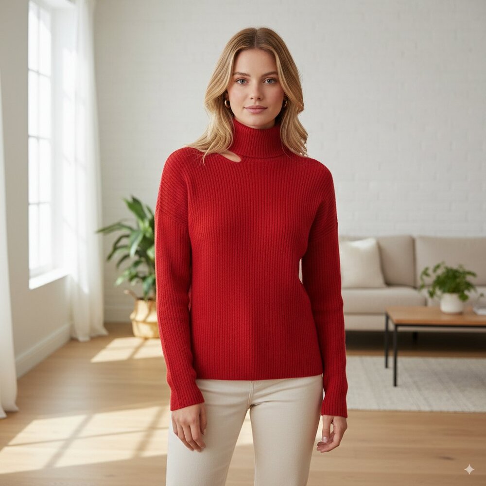 NWT The Fifth Label Waking Hour Knit in Red